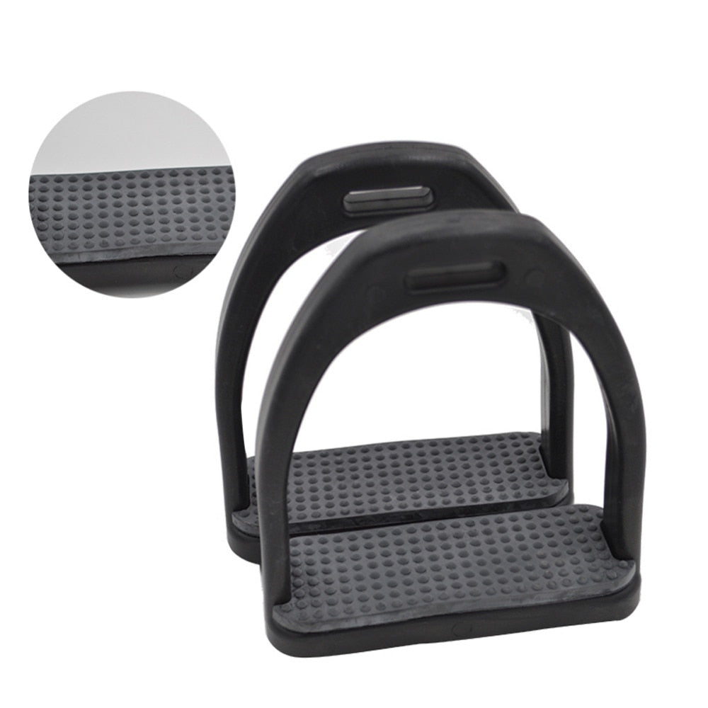 2PCS Horse Riding Stirrups  Lightweight Wide Track Anti Slip - KiwisLove