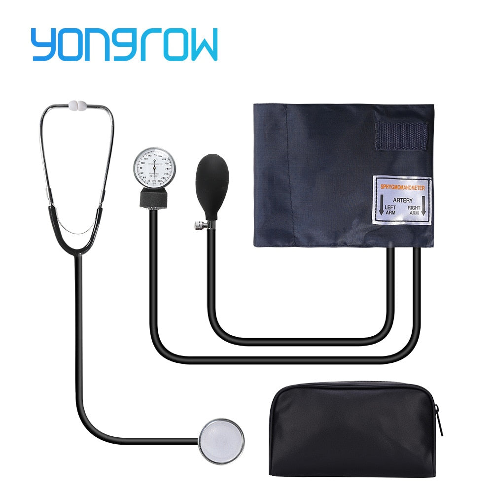 Yongrow Manual Blood Pressure Monitor Measure Stethoscope - KiwisLove
