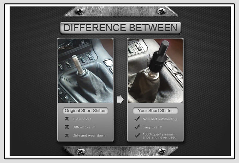 Universal Car Manual Gear Shift Knob Adapter For M10x1.5/M12x1.25