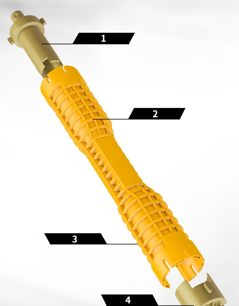 Multifunctional Water Pipe Double End Wrench Basin Bottom Pliers Sleeve - KiwisLove