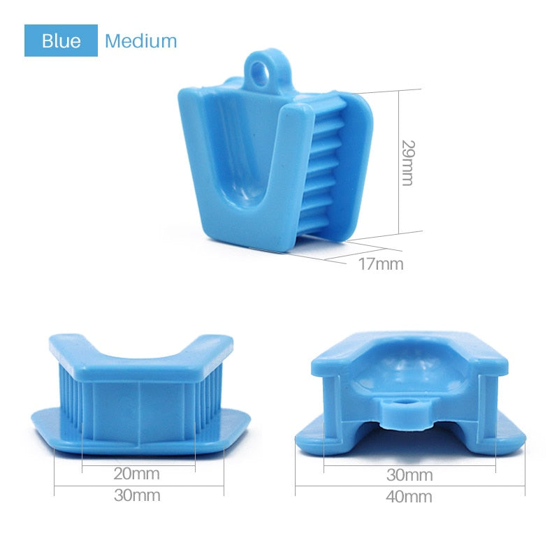 3pcs/set Dental Occlusal Pad Teeth Prop Bite Rubber Opener Retractor - KiwisLove