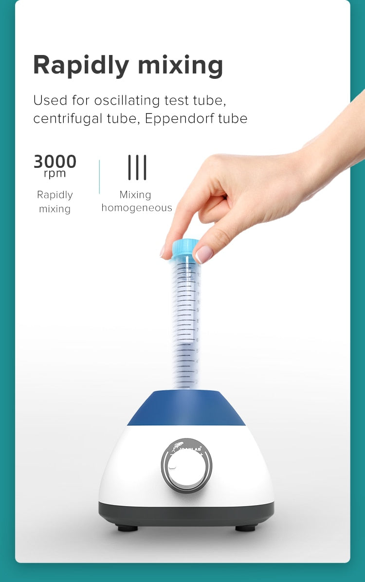 JOANLAB Mini Vortex Mixer Lab Equipment Oscillator Shaker - KiwisLove