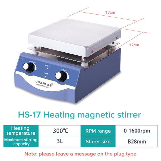 JOANLAB Heating Magnetic Stirrer Hot Plate Lab Stirrer - KiwisLove