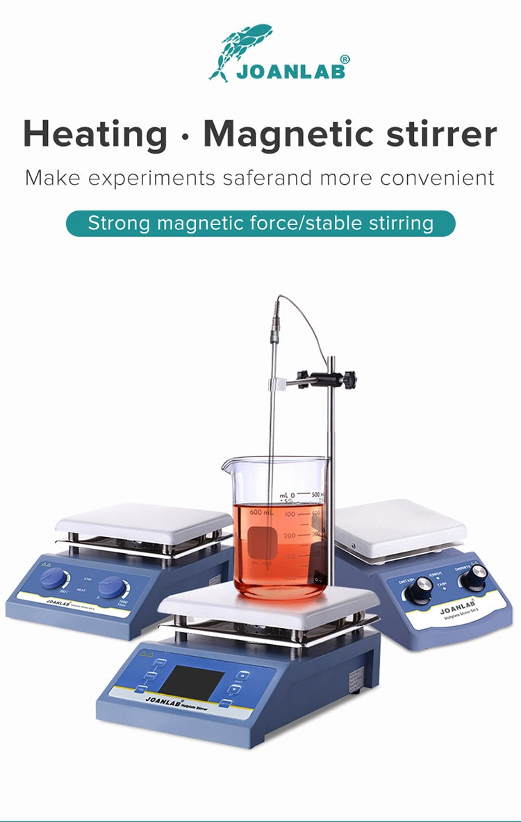 JOANLAB Heating Magnetic Stirrer Hot Plate Lab Stirrer - KiwisLove