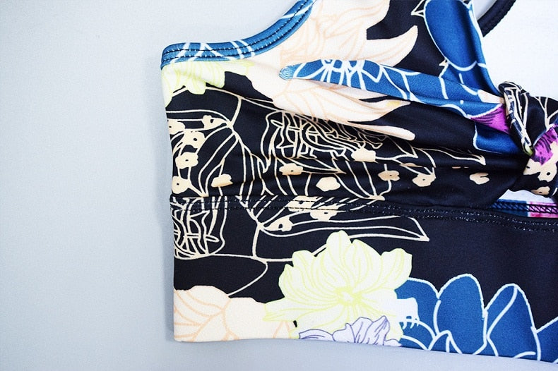 Women Yoga Sets Fitness Suits Top Bra High Waist Legging Workout Gym Running - KiwisLove