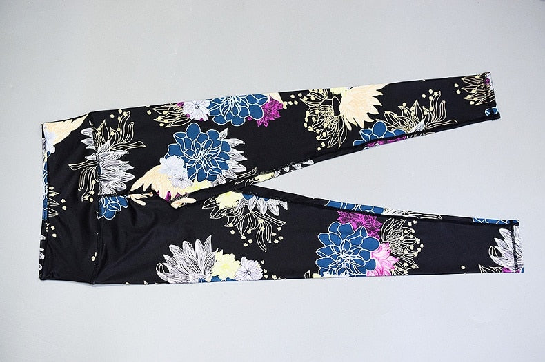 Women Yoga Sets Fitness Suits Top Bra High Waist Legging Workout Gym Running - KiwisLove