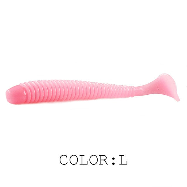 swing Impact Ring Shad Fishing Lure   Artificial Pesca Leurre Souple  Lures - KiwisLove