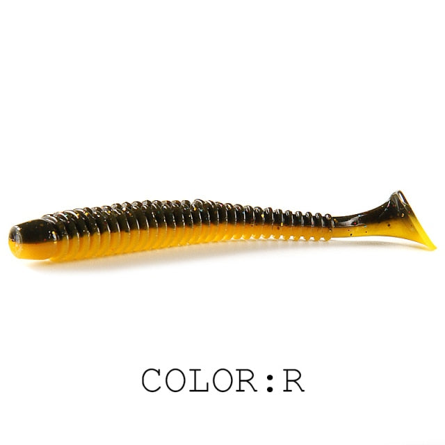 swing Impact Ring Shad Fishing Lure   Artificial Pesca Leurre Souple  Lures - KiwisLove