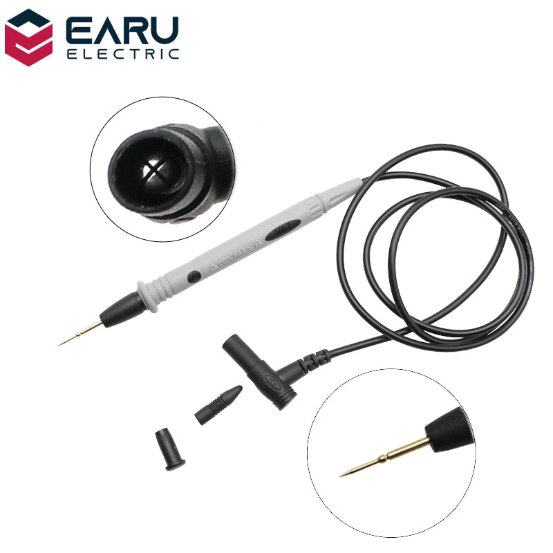 1 Pair Universal Probe Test Leads Pin for Digital Multimeter Needle Tip Meter - KiwisLove