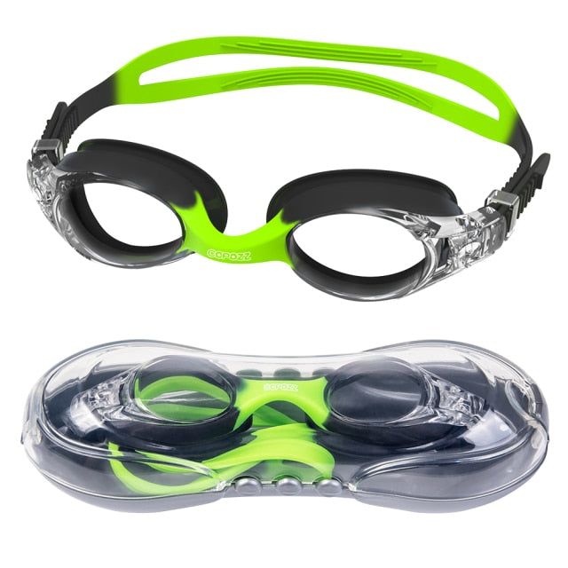COPOZZ Swimming Goggles Kids Age 3-10 Waterproof Swimming Glasses - KiwisLove