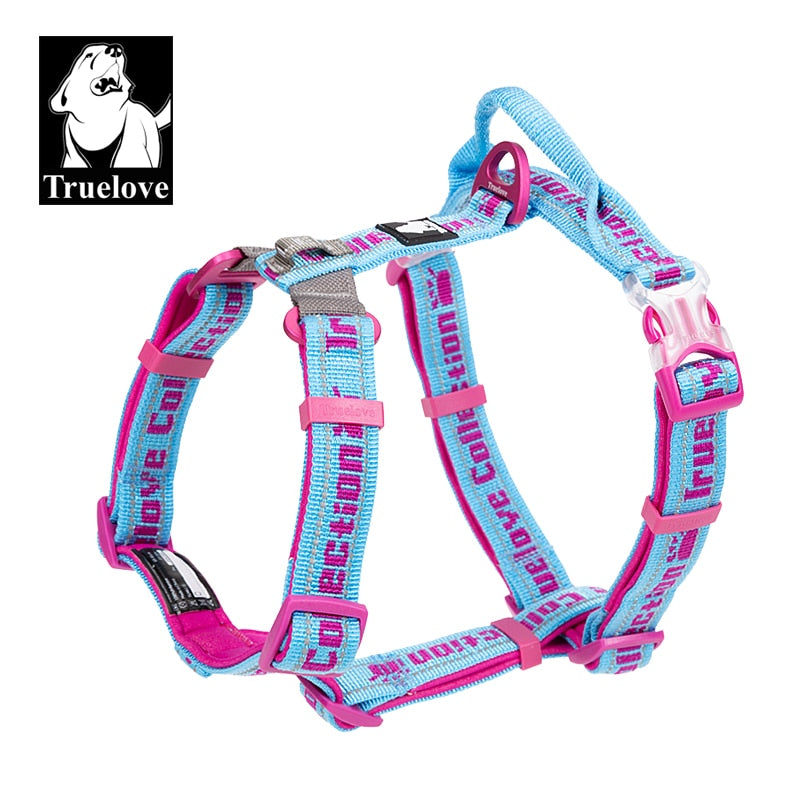 Truelove Dog Harness No Pull Tactical Service Pet Lift Breathable Mesh ReflectiveTLH6172 - KiwisLove