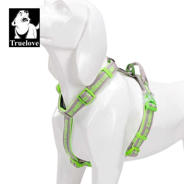 Truelove Dog Harness No Pull Tactical Service Pet Lift Breathable Mesh ReflectiveTLH6172 - KiwisLove
