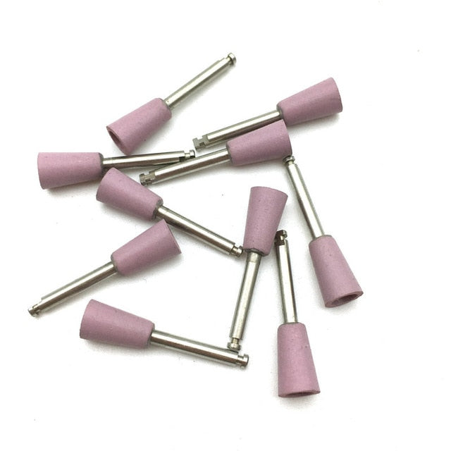 10pcs/bag Dental Silicone Grinding Heads Teeth Polisher for Low-speed Machine - KiwisLove