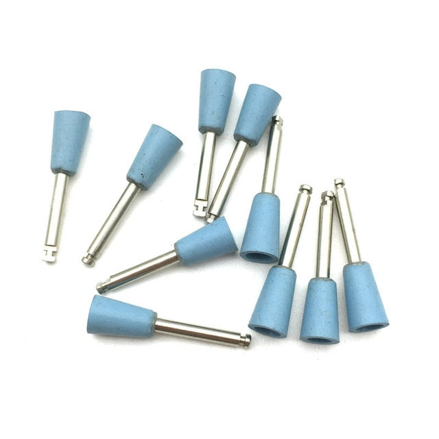 10pcs/bag Dental Silicone Grinding Heads Teeth Polisher for Low-speed Machine - KiwisLove