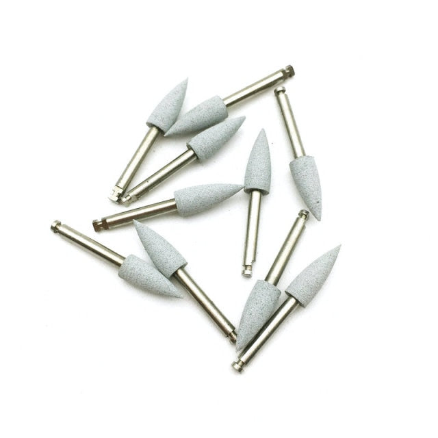 10pcs/bag Dental Silicone Grinding Heads Teeth Polisher for Low-speed Machine - KiwisLove