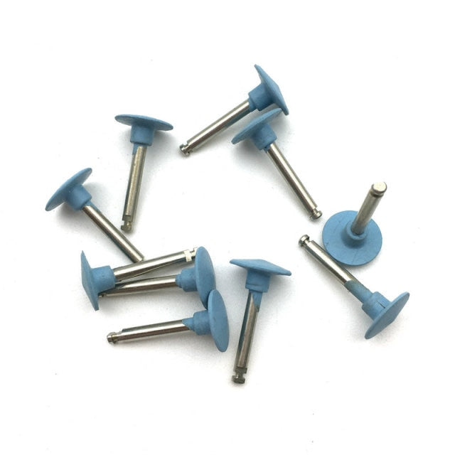 10pcs/bag Dental Silicone Grinding Heads Teeth Polisher for Low-speed Machine - KiwisLove