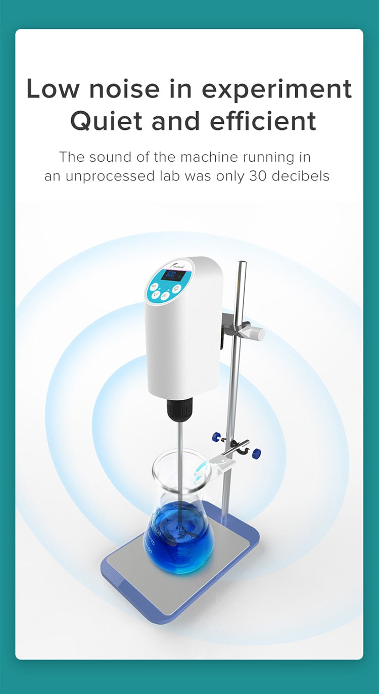 JOANLAB  Laboratory Stirrer Electric Stirrer Digital Display Overhead Stirrer - KiwisLove