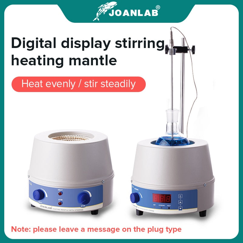 JOANLAB  1000ml Digital Electric Heating Mantle Magnetic Stirrer - KiwisLove