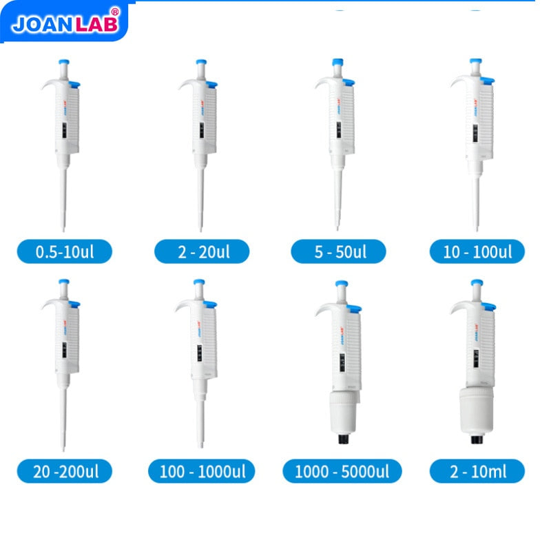 JOANLAB lab autoclavable Pipette-MicroPette Single Channel Auto Variable - KiwisLove