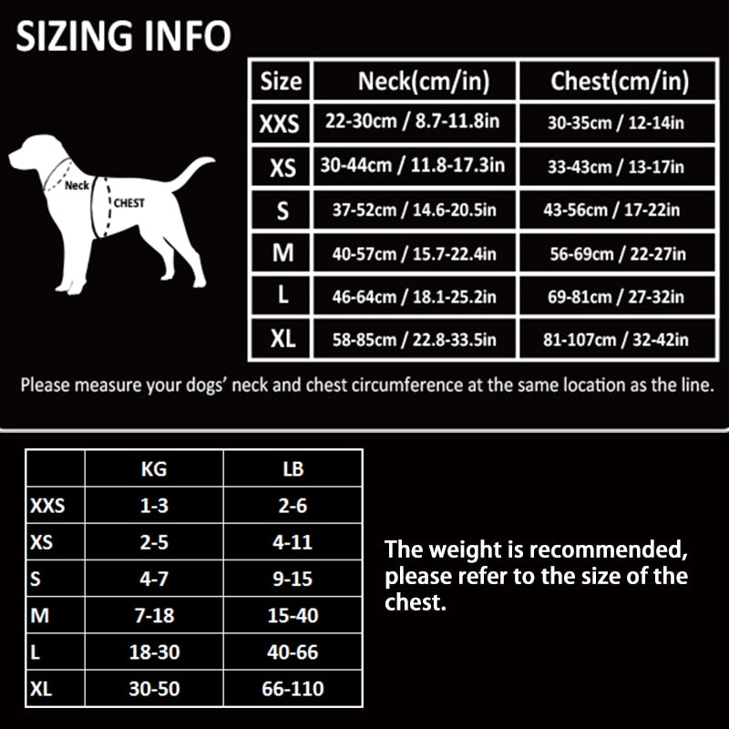 Truelove Dog Light Weight Harness Adjustable Outdoor Pet Medium Small Large Adjustable Outdoor Tactical Military Service TLH6281 - KiwisLove