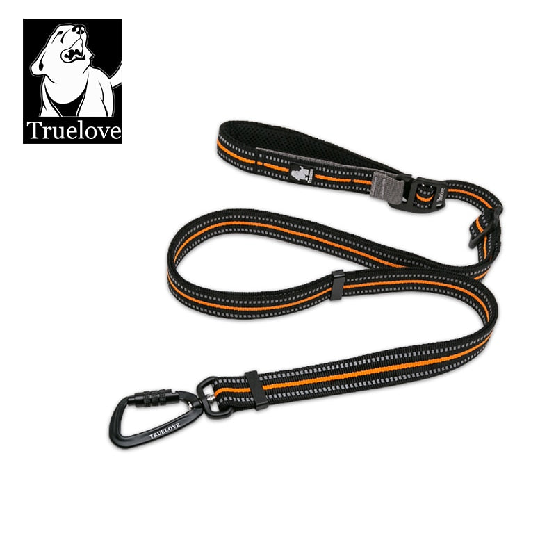 Truelove Pet Leash Hands Free Adjustable Nylon Dog  With Carabiner TLL2671 - KiwisLove