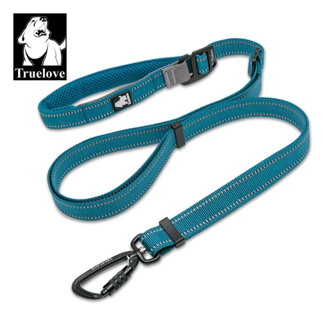 Truelove Pet Leash Hands Free Adjustable Nylon Dog  With Carabiner TLL2671 - KiwisLove