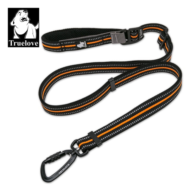Truelove Pet Leash Hands Free Adjustable Nylon Dog  With Carabiner TLL2671 - KiwisLove
