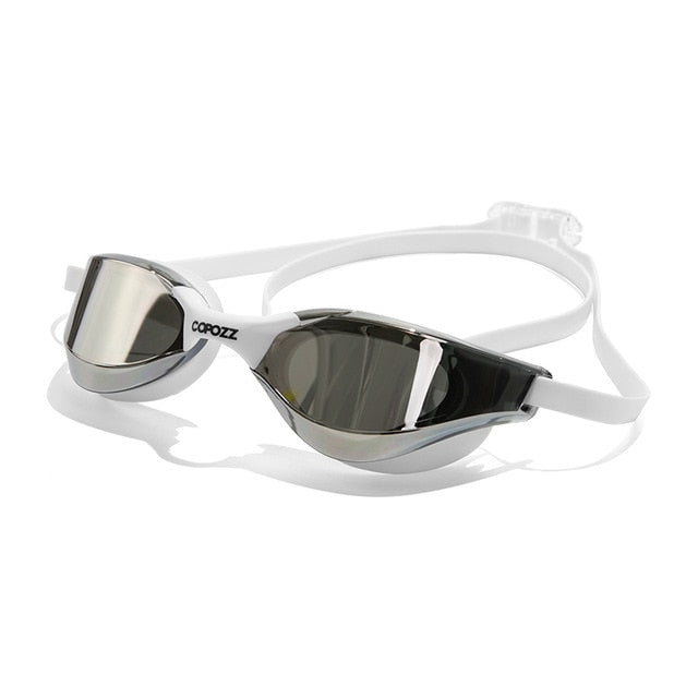 COPOZZ Professional Waterproof Clear Double Anti-fog Swim Glasses - KiwisLove