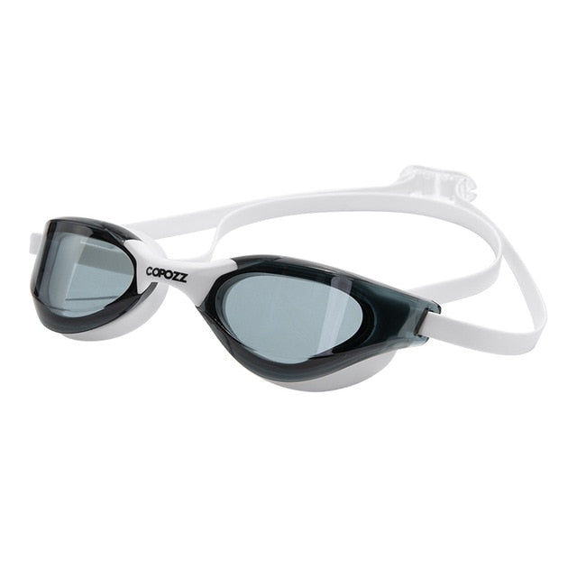 COPOZZ Professional Waterproof Clear Double Anti-fog Swim Glasses - KiwisLove