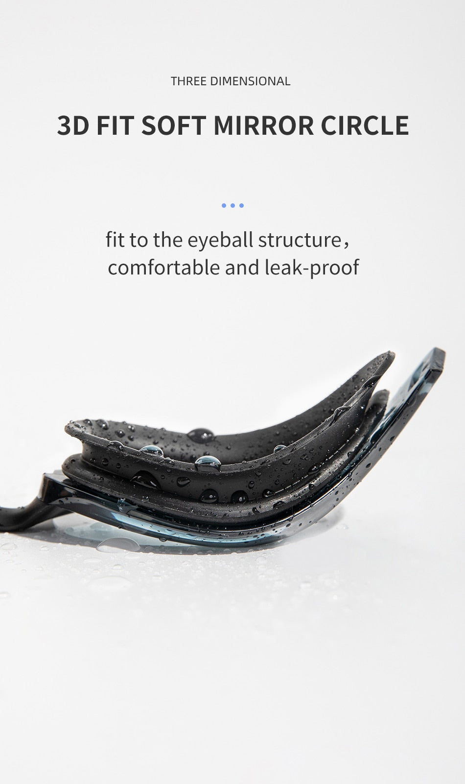 COPOZZ Professional Waterproof Clear Double Anti-fog Swim Glasses - KiwisLove