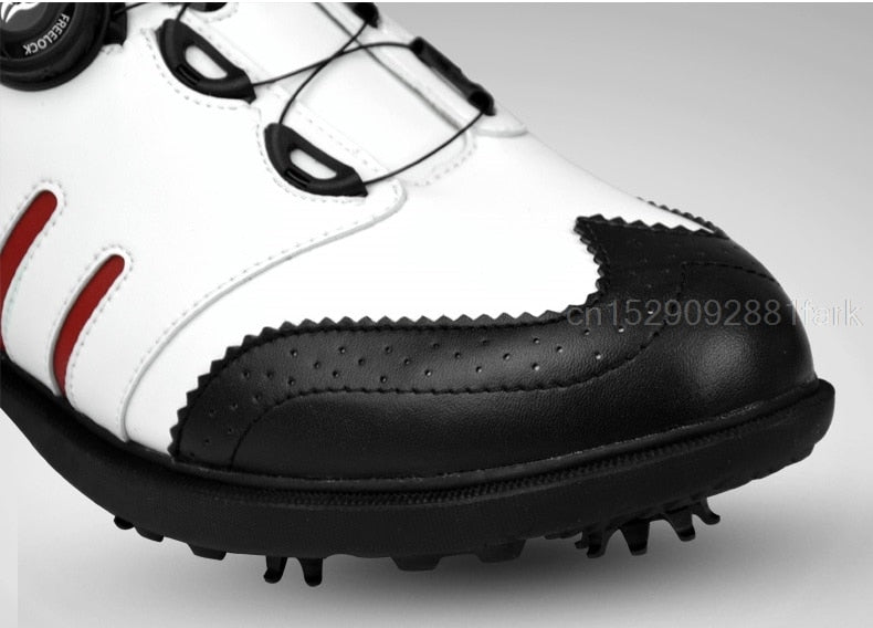 Men Golf Shoes Men Breathable Professional Spikes Non-slip Athletic Sneakers - KiwisLove