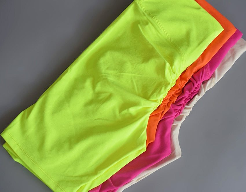 Women Yoga Sets Cross Top Bra High Waist Shorts for Fitness Gym Running - KiwisLove