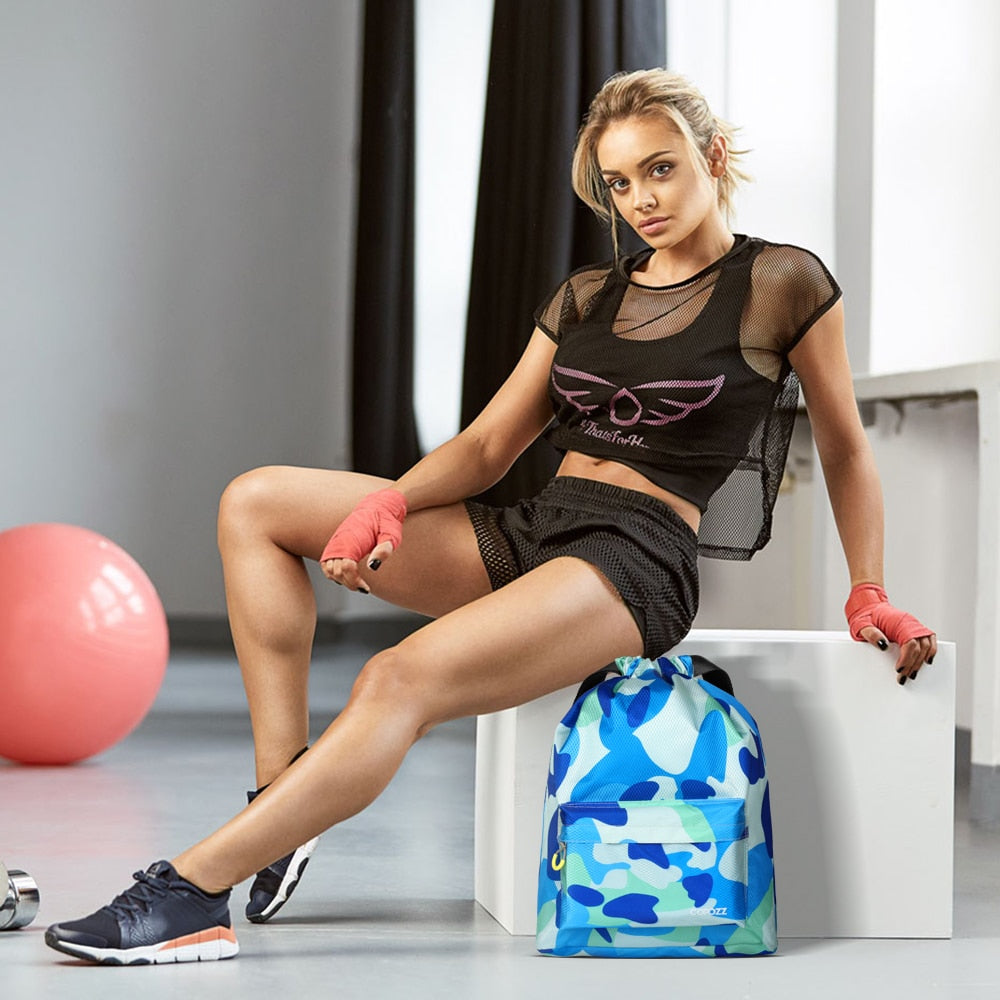 COPOZZ Backpack Large Combo Wet Dry Separation Swimming Waterproof - KiwisLove