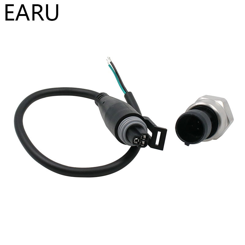 DC 5V 1/8NPT Pressure Transducer Transmitter Sensor Stainless Steel - KiwisLove