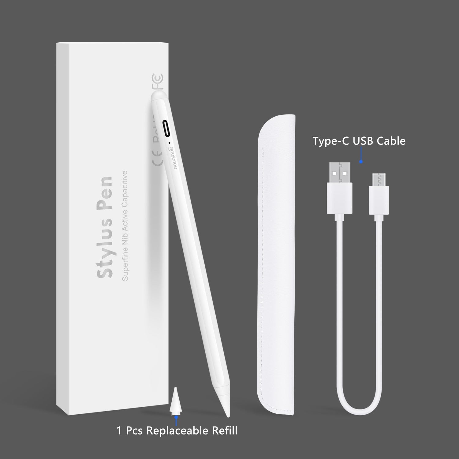 iPad Pencil Stylus Pen for Apple Pencil 2 1 iPad Pen Pro 11 12.9 2021 2020 2018 2019 Air 4 7th 8th - KiwisLove