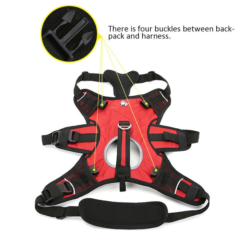 Truelove  Backpack Carrier Dog Harness and Bag Space Waterproof  Outdoor TLB2051 - KiwisLove