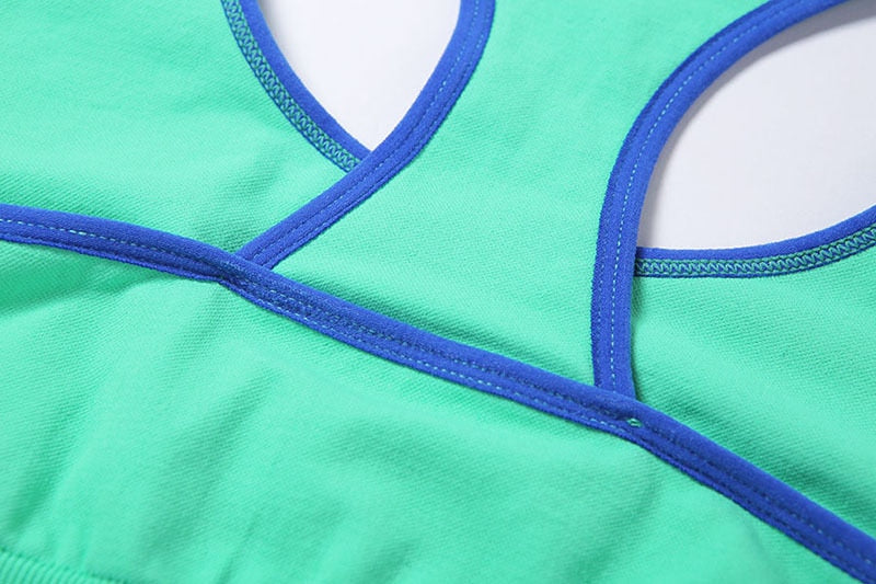 Women Yoga Fitness Set Top Leggings Gym Active Wear Outfits Running Clothing Workout - KiwisLove