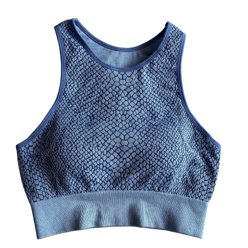 Women Yoga Set Gym Wear Suit Sports Bra Pants Seamless Legging Fitness Outfits Running - KiwisLove