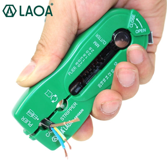 LAOA Portable Multifunctional Wire Pliers Palm wire stripper crimp tool - KiwisLove