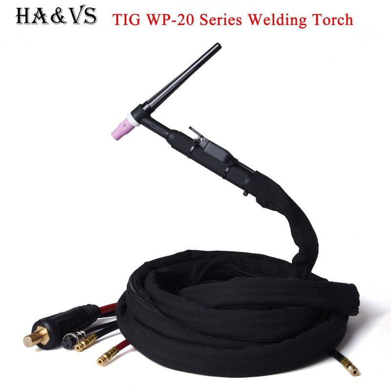 WP20 WP20F TIG Torch Gas-Electric Integrated Rubber Red Hose - KiwisLove