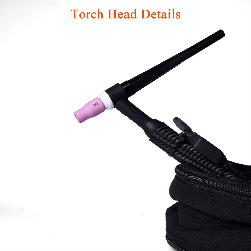 WP20 WP20F TIG Torch Gas-Electric Integrated Rubber Red Hose - KiwisLove