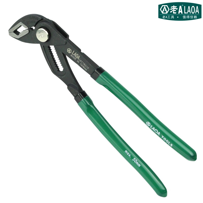 LAOA 10 inch Water Pump Pliers Pipe Wrench Plumbing Pliers Speed Grip - KiwisLove