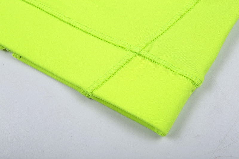 Women Yoga Sets Fitness Outfit High Waist Legging Zip Crop Top Gym Wear Running Clothing - KiwisLove