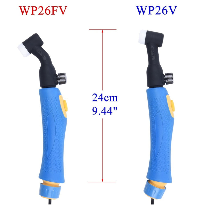 WP26 TIG Torch Body Air Cooled Head Human Engineering Design Rotatable - KiwisLove