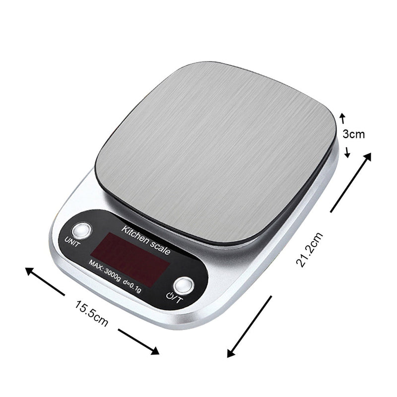3kg 0.1g Mini Precision Scales Digital Kitchen Scale Jewelry Weighing Balance - KiwisLove