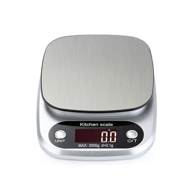 3kg 0.1g Mini Precision Scales Digital Kitchen Scale Jewelry Weighing Balance - KiwisLove
