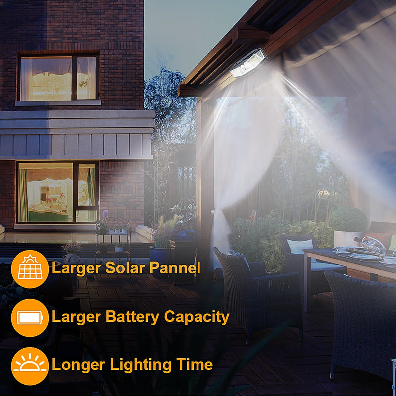 Goodland 308 LED Solar Light Outdoor  Lamp  PIR Motion Sensor Waterproof  Garden - KiwisLove