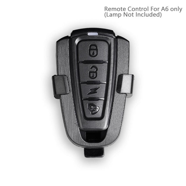 Bicycle Rear Light + Anti-theft Alarm USB Charge Wireless Remote Control LED Tail Lamp Bike Finder Lantern Horn Siren Warning A6 - KiwisLove