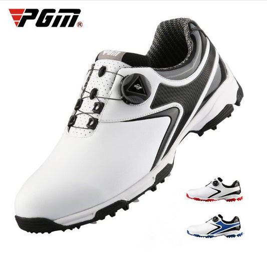 PGM Golf Shoes MenRotating Knobs Buckle Sneakers Breathable Waterproof - KiwisLove