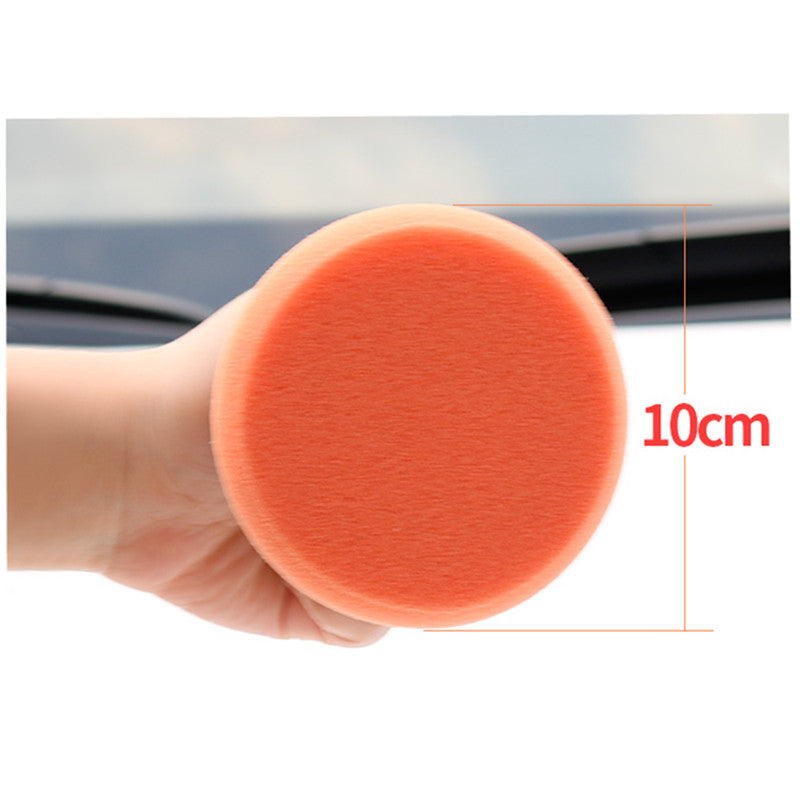 6Pcs/Set Car Wash Wax Polish Pad Polishing Pad Sponge Car Cleaning Cloth Microfiber Applicator Pads For Pulidora De Coche - KiwisLove